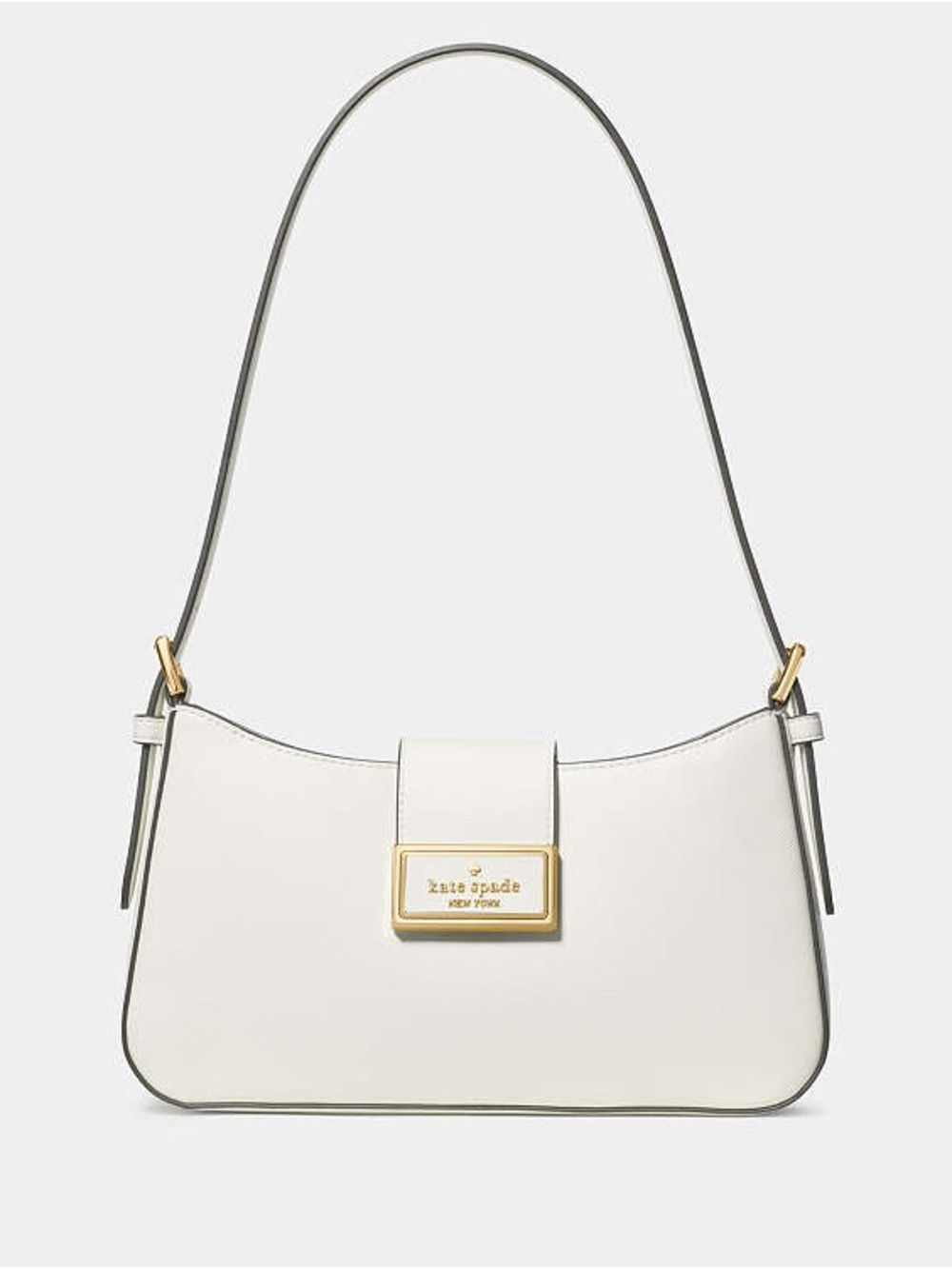 Kate Spade New York Reegan Saffiano Shoulder Bag Meringue